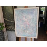 Голяма картина масло на фазер, абстракция - 3643 - KA01